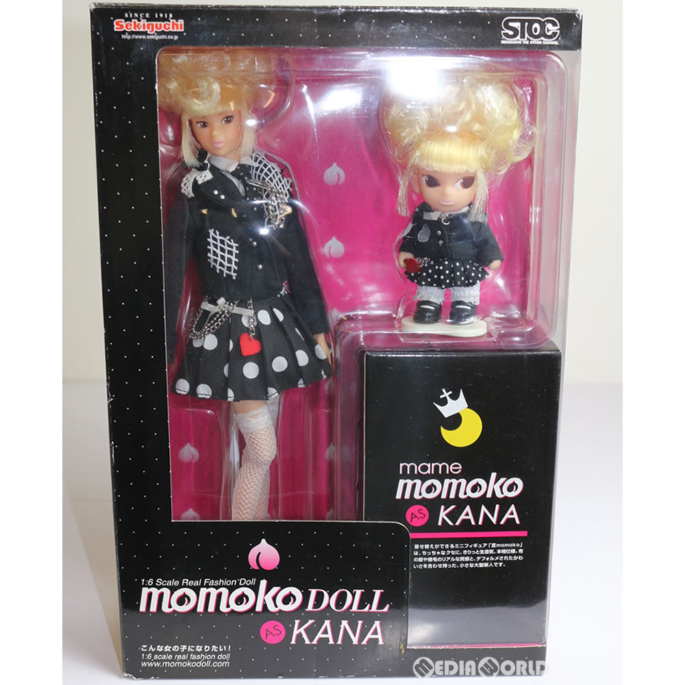 【中古即納】[DOL] momoko DOLL(モモコドール) as KANA ジャケット 豆momoko as KANA ジャケット 1/6 完成品 ドール セキグチ(20060617)