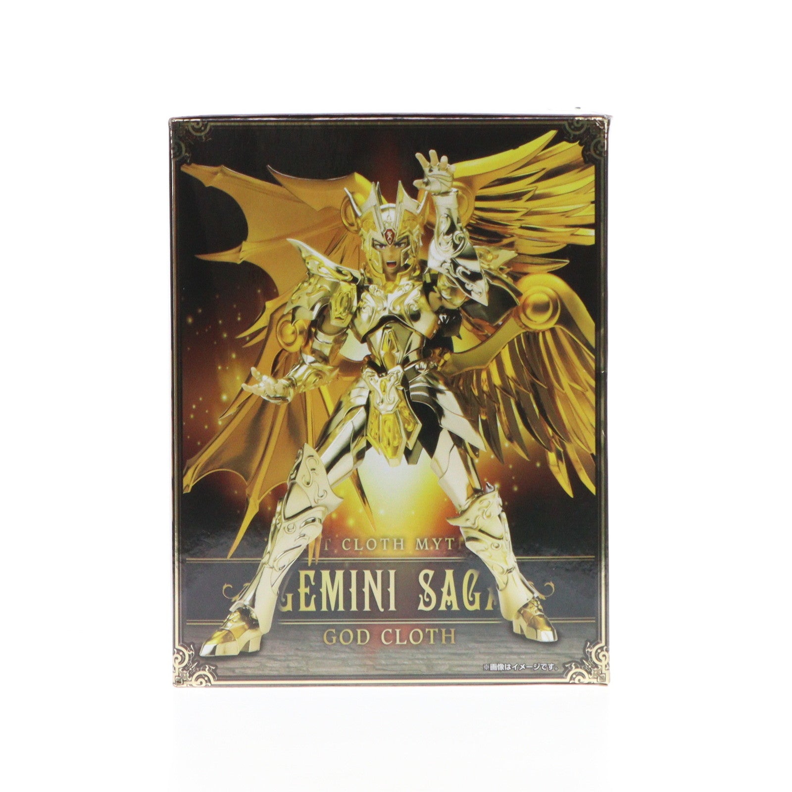 【中古即納】[FIG] 初期不良対応済(シンボルマーク双子座) 聖闘士聖衣神話EX ジェミニサガ(神聖衣) 聖闘士星矢 黄金魂 -soul of gold- 完成品 可動フィギュア バンダイ(20170520)