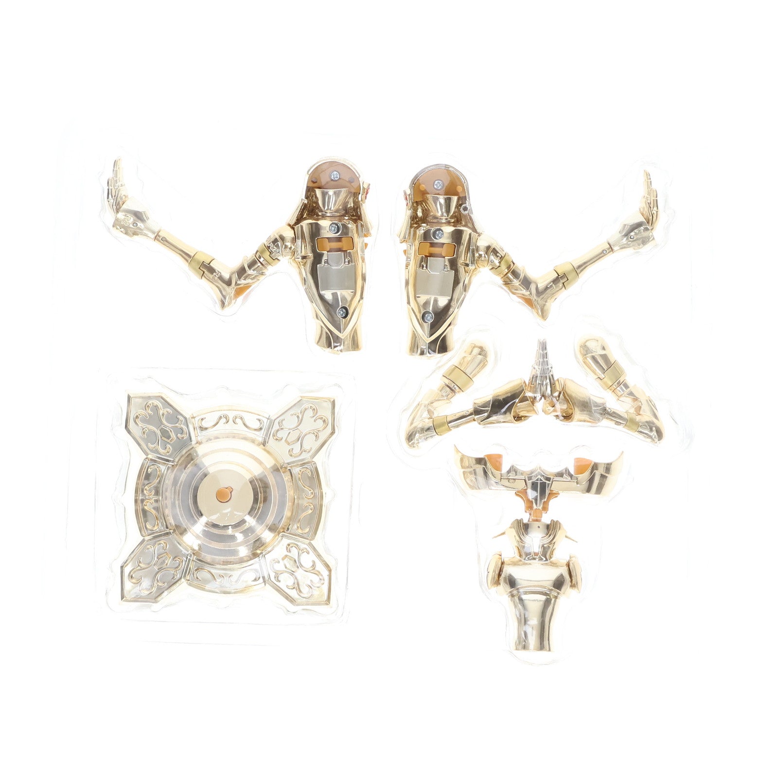 【中古即納】[FIG] 初期不良対応済(シンボルマーク双子座) 聖闘士聖衣神話EX ジェミニサガ(神聖衣) 聖闘士星矢 黄金魂 -soul of gold- 完成品 可動フィギュア バンダイ(20170520)
