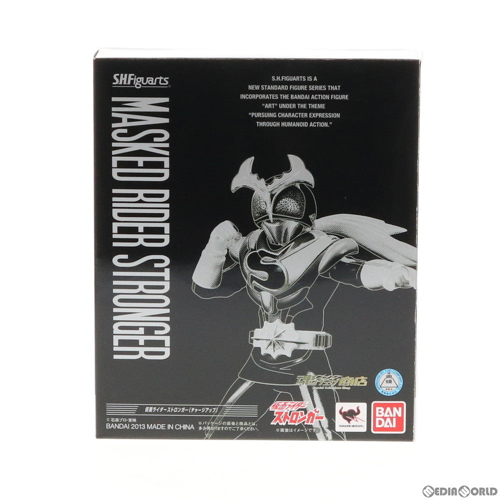 【中古即納】[FIG] 魂ウェブ商店限定 S.H.Figuarts(フィギュアーツ) 仮面ライダーストロンガー(チャージアップ) 完成品 可動フィギュア バンダイ(20131026)
