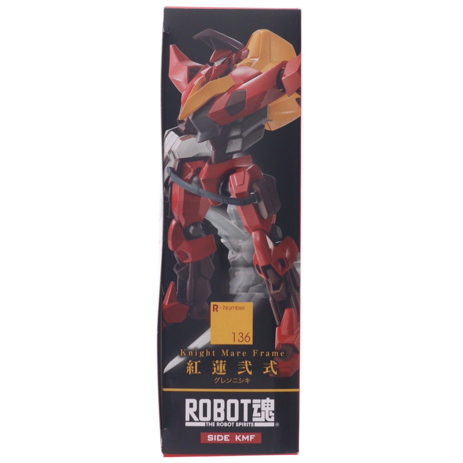 【中古即納】[FIG] ROBOT魂(SIDE KMF) 紅蓮弐式(ぐれんにしき) コードギアス 反逆のルルーシュ 完成品 可動フィギュア バンダイ(20130321)