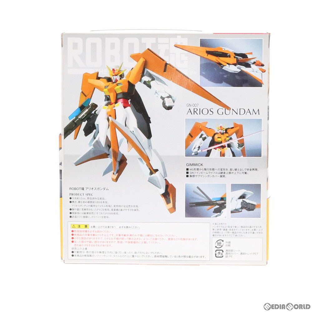 【中古即納】[FIG] ROBOT魂(SIDE MS) アリオスガンダム 機動戦士ガンダム00(ダブルオー) 完成品 可動フィギュア バンダイ(20081025)