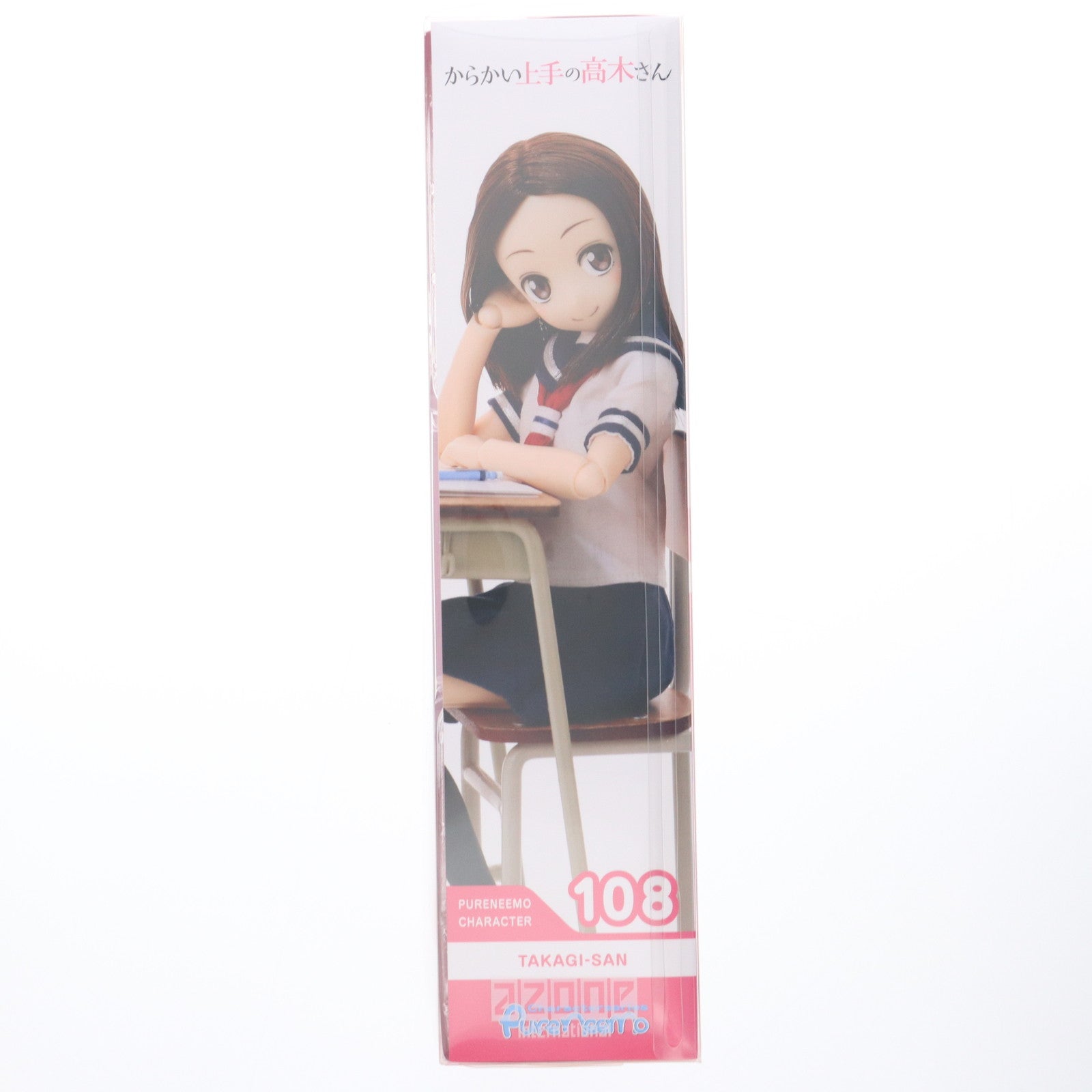 【中古即納】[DOL] ピュアニーモキャラクターシリーズ 108 高木さん からかい上手の高木さん 1/6 完成品 ドール(PND108-TKG) アゾン(20181102)