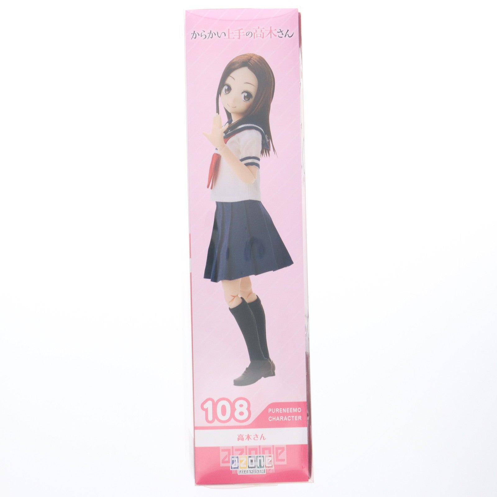 【中古即納】[DOL] ピュアニーモキャラクターシリーズ 108 高木さん からかい上手の高木さん 1/6 完成品 ドール(PND108-TKG) アゾン(20181102)