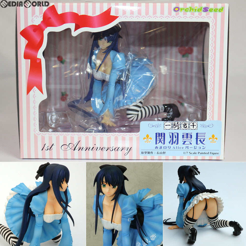 【中古即納】[FIG] 関羽雲長(かんううんちょう) あまロリAlice ver. 一騎当千 1/7 完成品 フィギュア オーキッドシード(20070228)