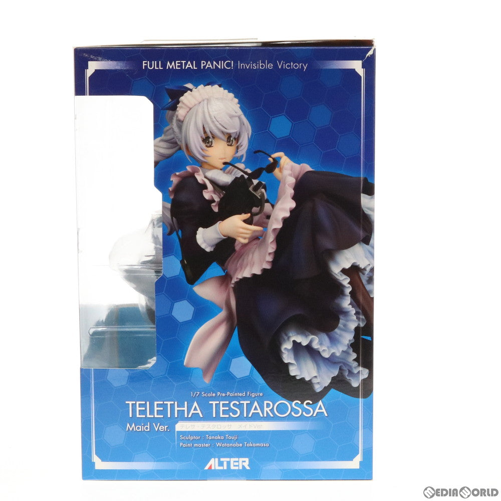 【中古即納】[FIG] テレサ・テスタロッサ メイドVer. フルメタル・パニック! Invisible Victory 1/7 完成品 フィギュア アルター(20190517)