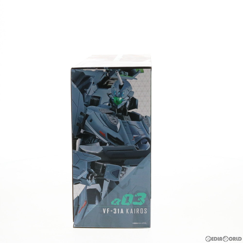【中古即納】[TOY] 魂ウェブ商店限定 DX超合金 VF-31Aカイロス(一般機) マクロスΔ(デルタ) 完成トイ バンダイ(20180331)