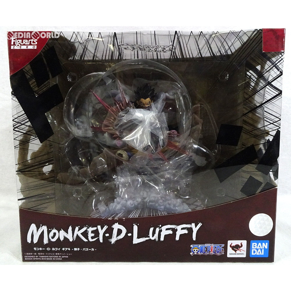 【中古即納】[FIG] フィギュアーツZERO モンキー・D・ルフィ ギア4-獅子・バズーカ- ONE PIECE(ワンピース) 完成品 フィギュア バンダイスピリッツ(20181117)