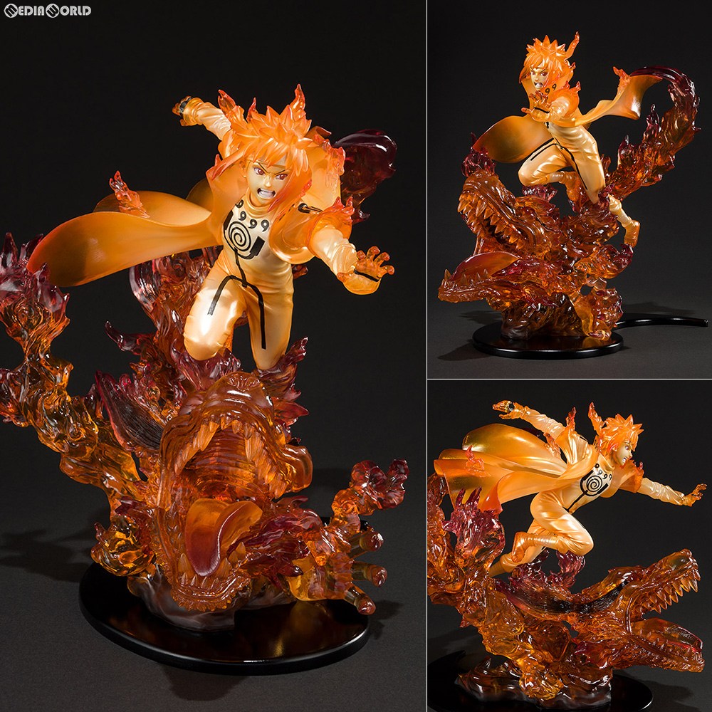 【中古即納】[FIG] フィギュアーツZERO 波風ミナト -九喇嘛-(くらま) 絆Relation NARUTO-ナルト- 疾風伝 完成品 フィギュア バンダイスピリッツ(20190228)