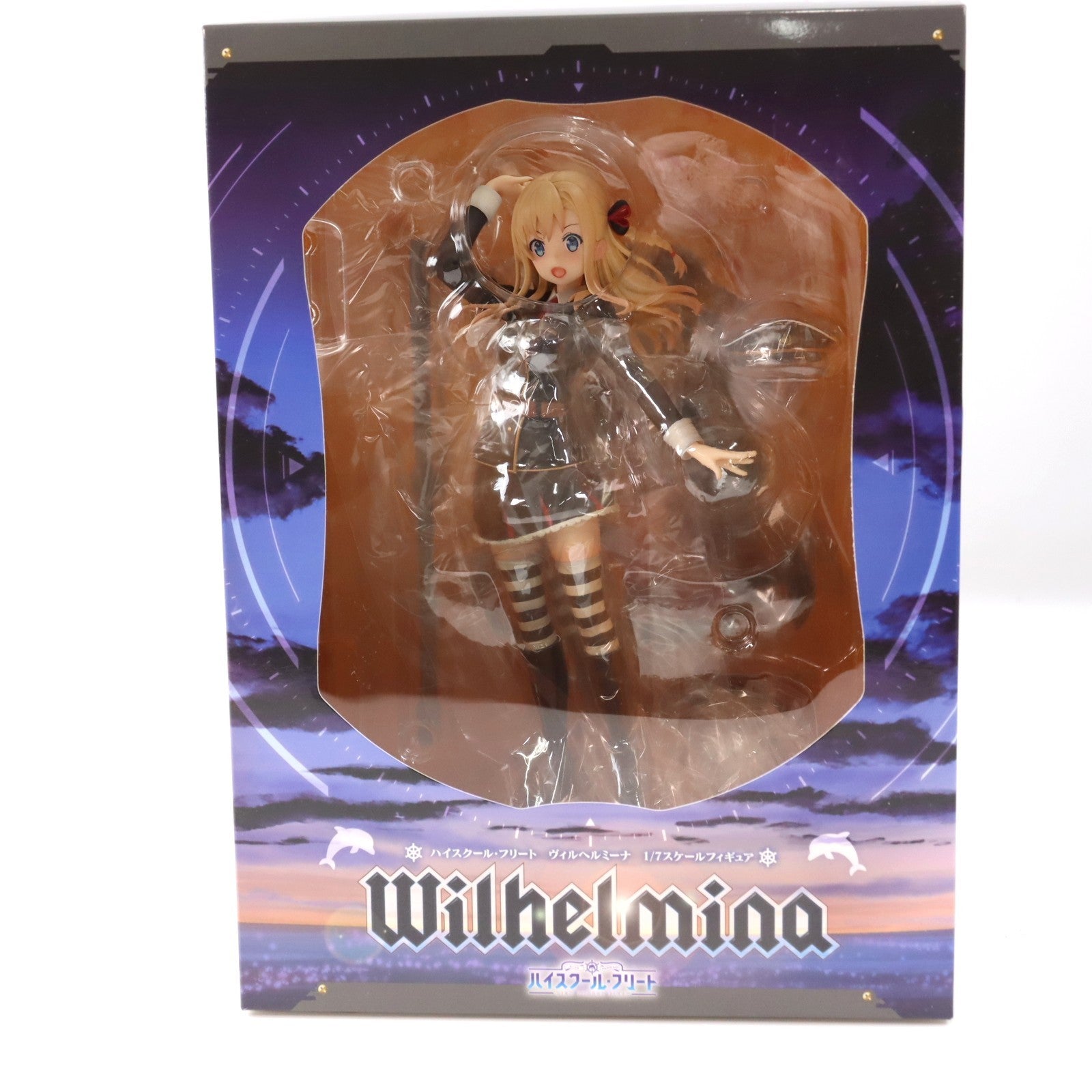【中古即納】[FIG] ANIPLEX+限定 特典付属 ヴィルヘルミーナ ハイスクール・フリート 1/7 完成品 フィギュア(MD16-0276001) アニプレックス(20170731)