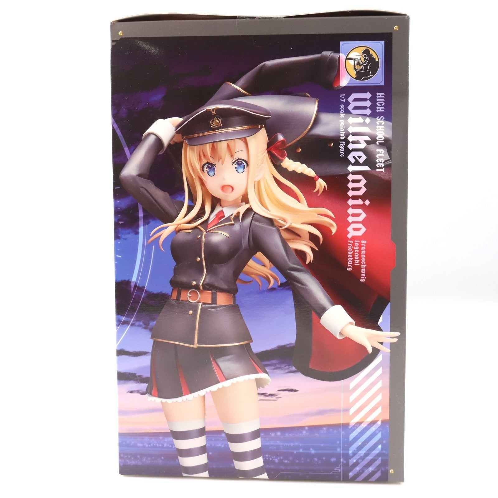 【中古即納】[FIG] ANIPLEX+限定 特典付属 ヴィルヘルミーナ ハイスクール・フリート 1/7 完成品 フィギュア(MD16-0276001) アニプレックス(20170731)
