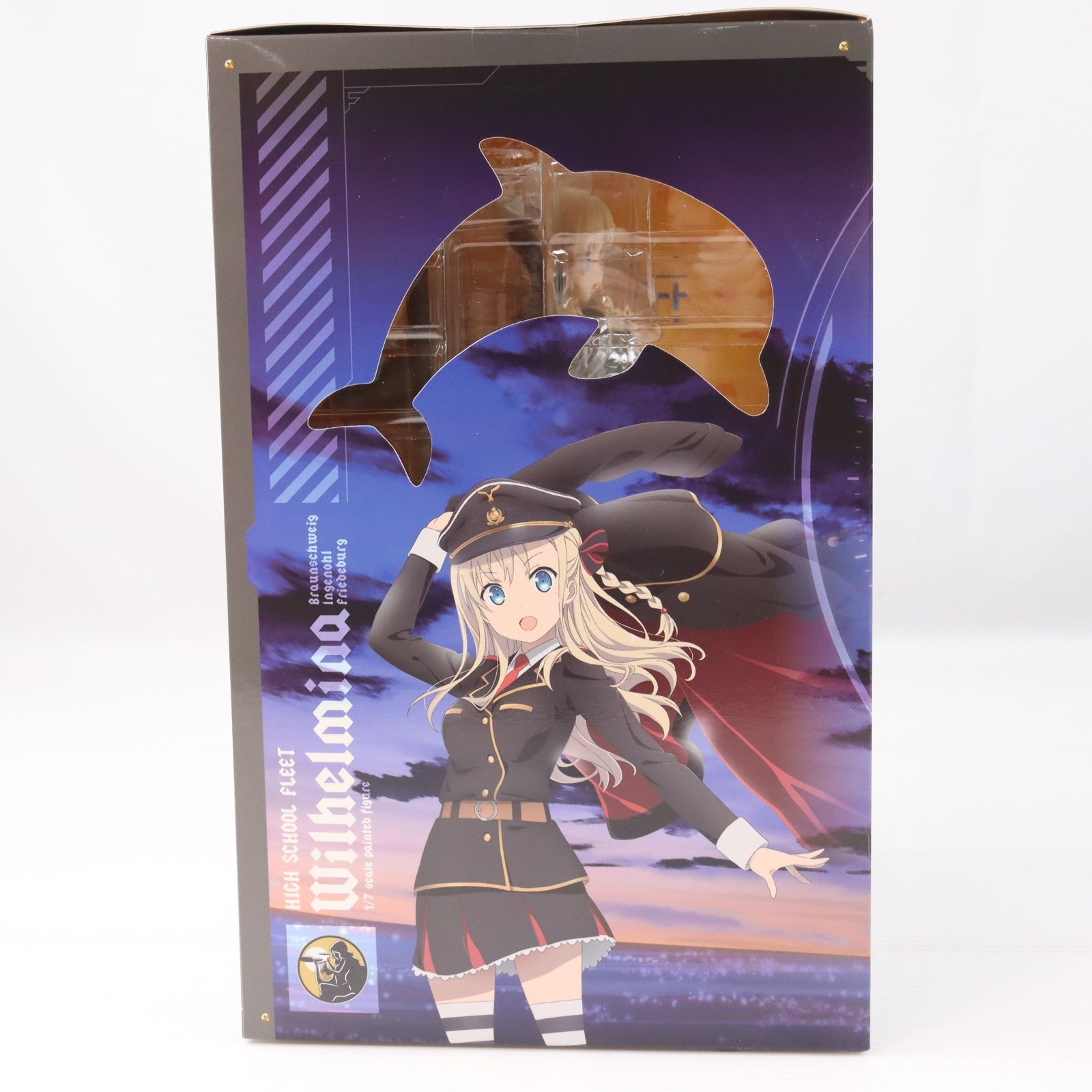 【中古即納】[FIG] ANIPLEX+限定 特典付属 ヴィルヘルミーナ ハイスクール・フリート 1/7 完成品 フィギュア(MD16-0276001) アニプレックス(20170731)