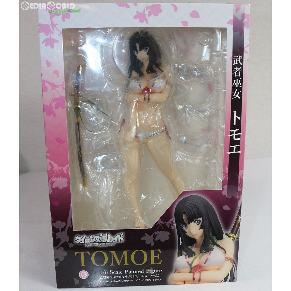 【中古即納】[FIG] 武者巫女 トモエ クイーンズブレイド 美しき闘士たち 1/6 完成品 フィギュア(PVC203) オーキッドシード(20190113)