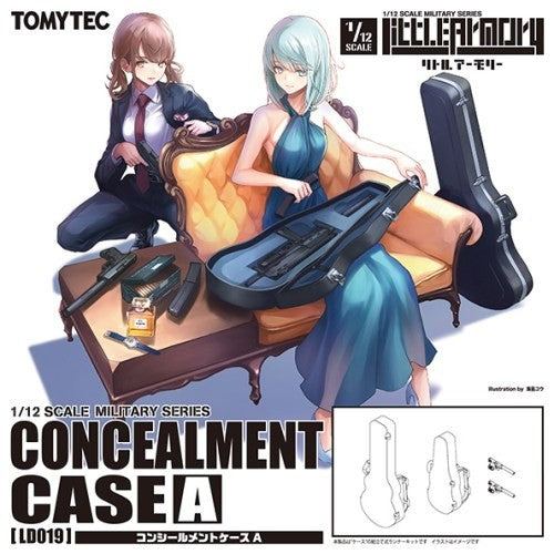 【予約安心出荷】[PTM] (再販) LittleArmory(リトルアーモリー) LD019 1/12 コンシールメントケースA プラモデル(290360) TOMYTEC(トミーテック)(20260731)