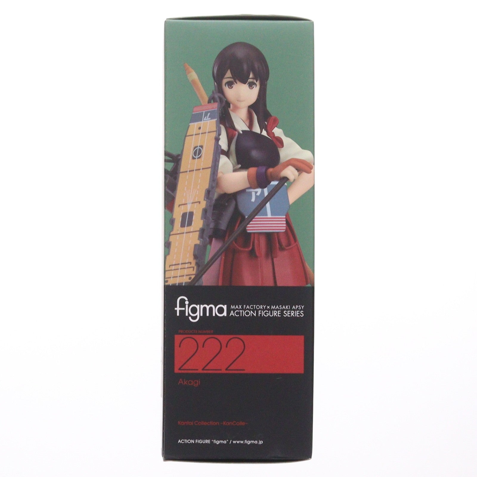 【中古即納】[FIG] GOODSMILE ONLINE SHOP限定特典付属 figma(フィグマ) 222 赤城(あかぎ) 艦隊これくしょん -艦これ- 完成品 可動フィギュア マックスファクトリー(20140921)