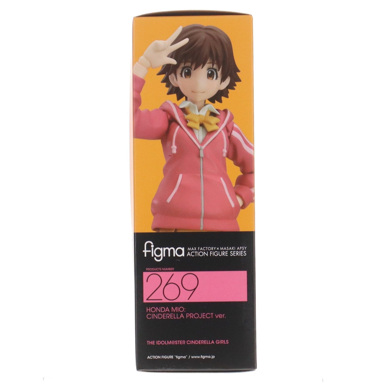 【中古即納】[FIG] SHOP限定特典付属 figma(フィグマ) 269 本田未央(ほんだみお) シンデレラプロジェクトver. アイドルマスター シンデレラガールズ 可動フィギュア マックスファクトリー(20160121)