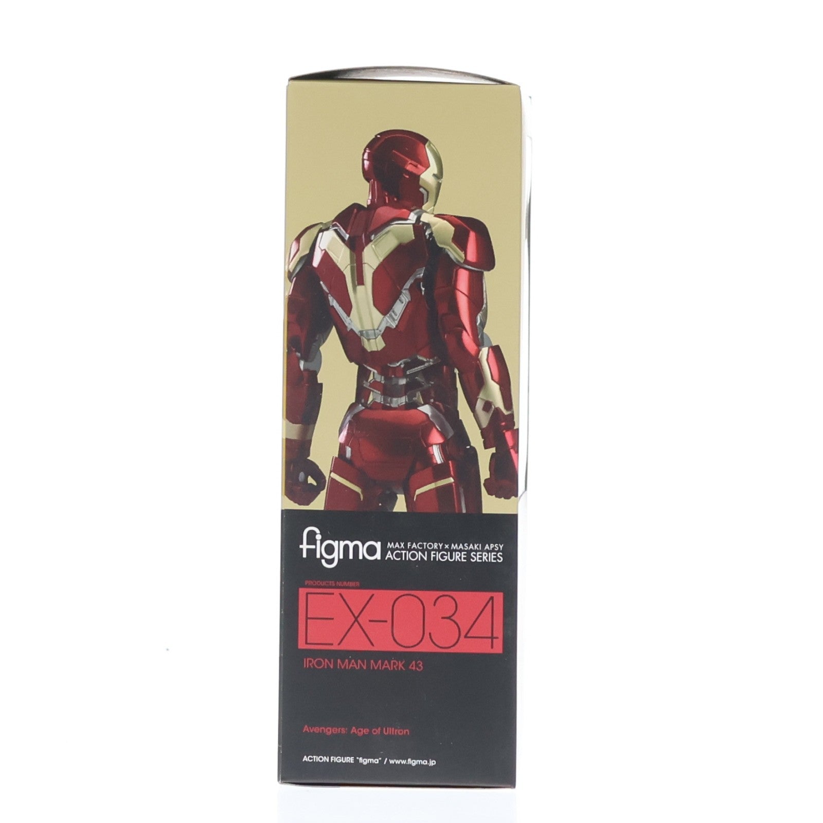 【中古即納】[FIG] GOODSMILE ONLINE SHOP限定 figma(フィグマ) アイアンマン・マーク43 アベンジャーズ エイジ・オブ・ウルトロン 完成品 可動フィギュア グッドスマイルカンパニー(20161231)