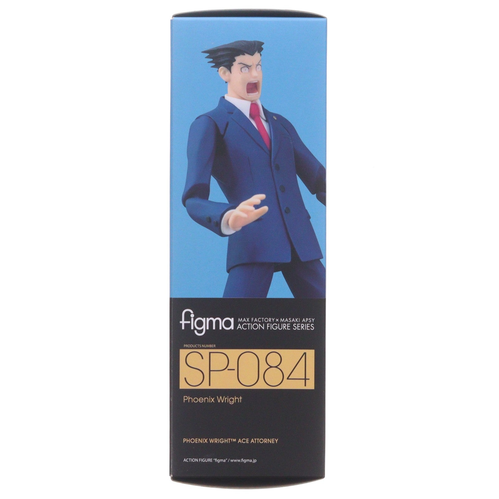 【中古即納】[FIG] e-カプコン&GOODSMILE ONLINE SHOP予約特典付属 figma(フィグマ) SP-084 成歩堂龍一(なるほどうりゅういち) 逆転裁判 完成品 可動フィギュア Phat!(ファット・カンパニー)(20170527)