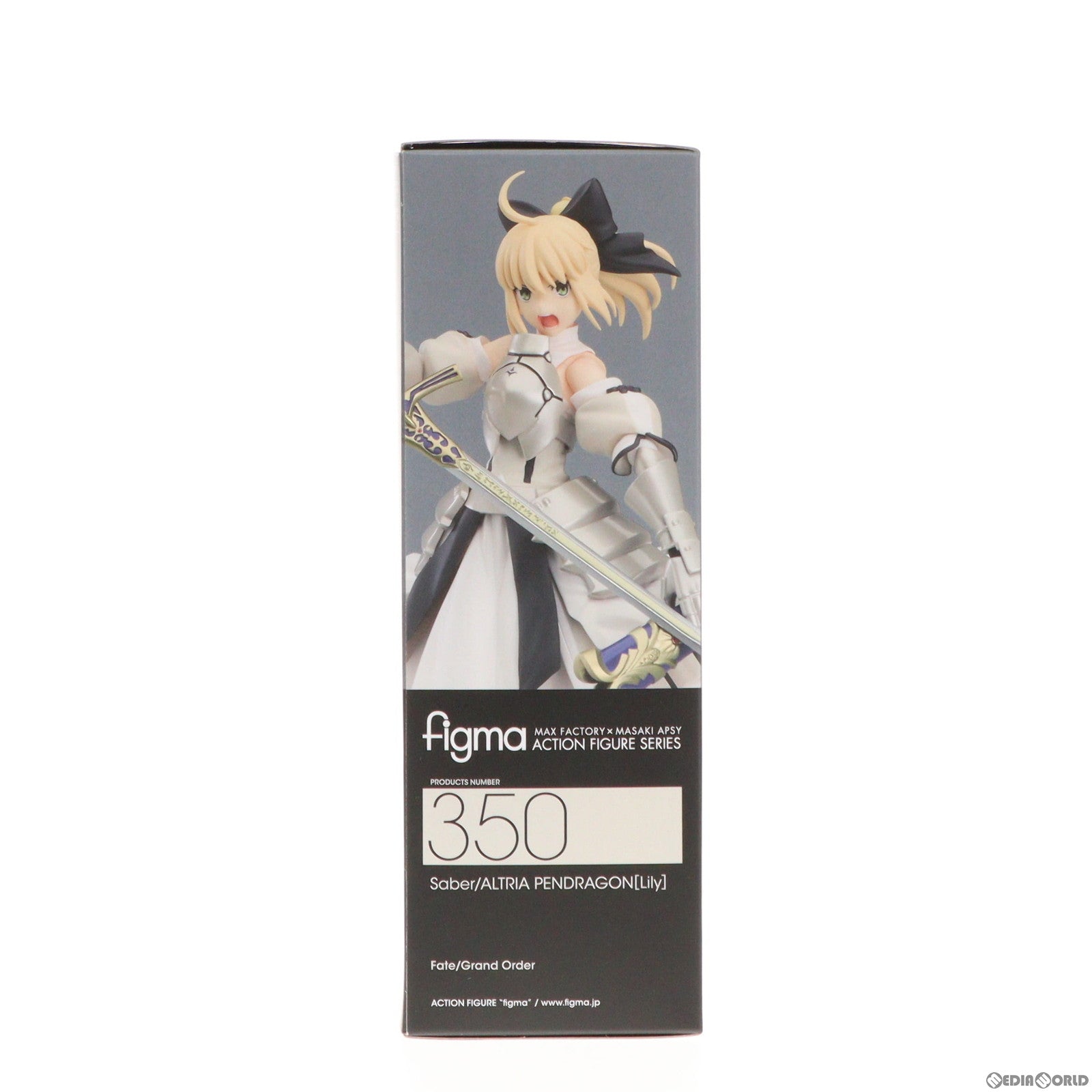 【中古即納】[FIG] GOODSMILE ONLINE SHOP限定特典付属 figma(フィグマ) 350 セイバー/アルトリア・ペンドラゴン[リリィ] Fate/Grand Order(フェイト/グランドオーダー) 完成品 可動フィギュア マックスファクトリー(20171109)