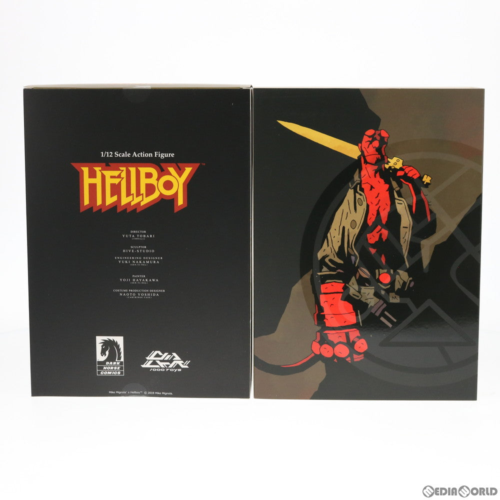 【中古即納】[FIG] ヘルボーイ(HELLBOY) 1/12 完成品 可動フィギュア 1000toys(20190428)