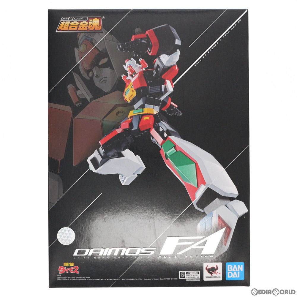 【中古即納】[TOY] 超合金魂 GX-83 闘将ダイモス F.A. 完成トイ バンダイスピリッツ(20190119)