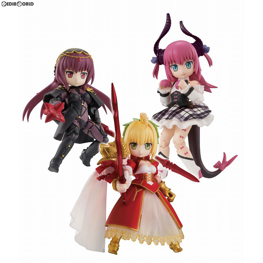 【新品即納】[BOX][FIG] (再販) BOX購入特典付属 デスクトップアーミー Fate/Grand Order(フェイト/グランドオーダー) 第2弾 可動フィギュア(3個) メガハウス(20190130)