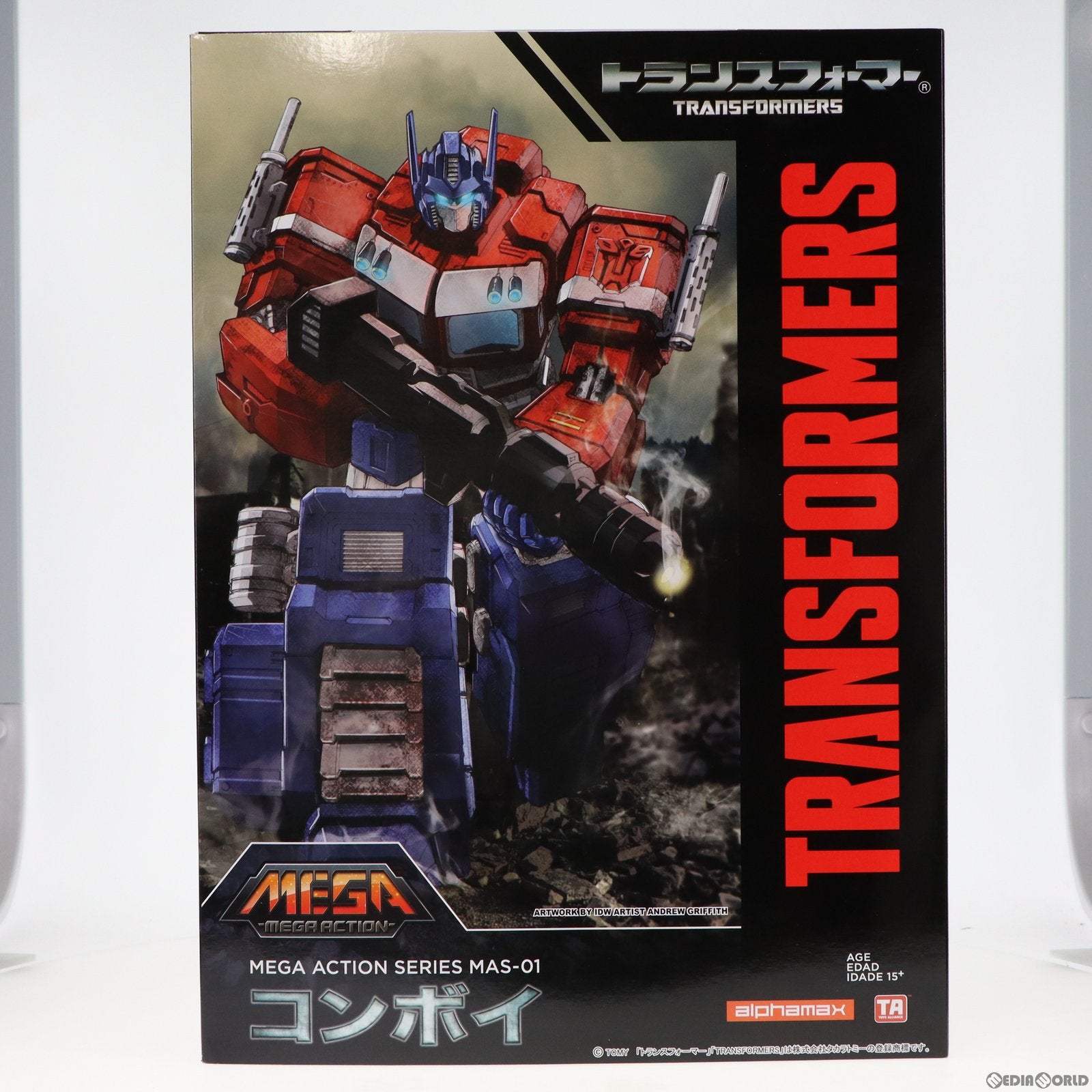 【中古即納】[FIG] コンボイ トランスフォーマー 完成品 可動フィギュア(AX-0198) アルファマックス(20190117)