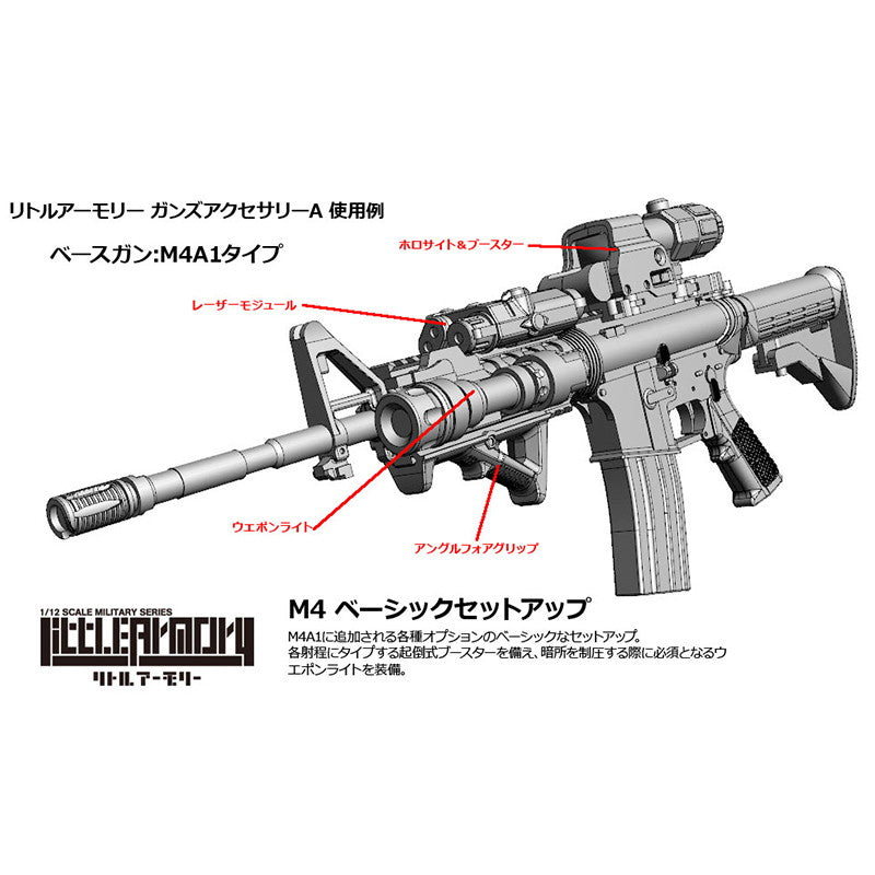 【新品即納】[PTM] (再販) LittleArmory(リトルアーモリー) LD020 1/12 ガンズアクセサリーA プラモデル(292579) TOMYTEC(トミーテック)(20250731)