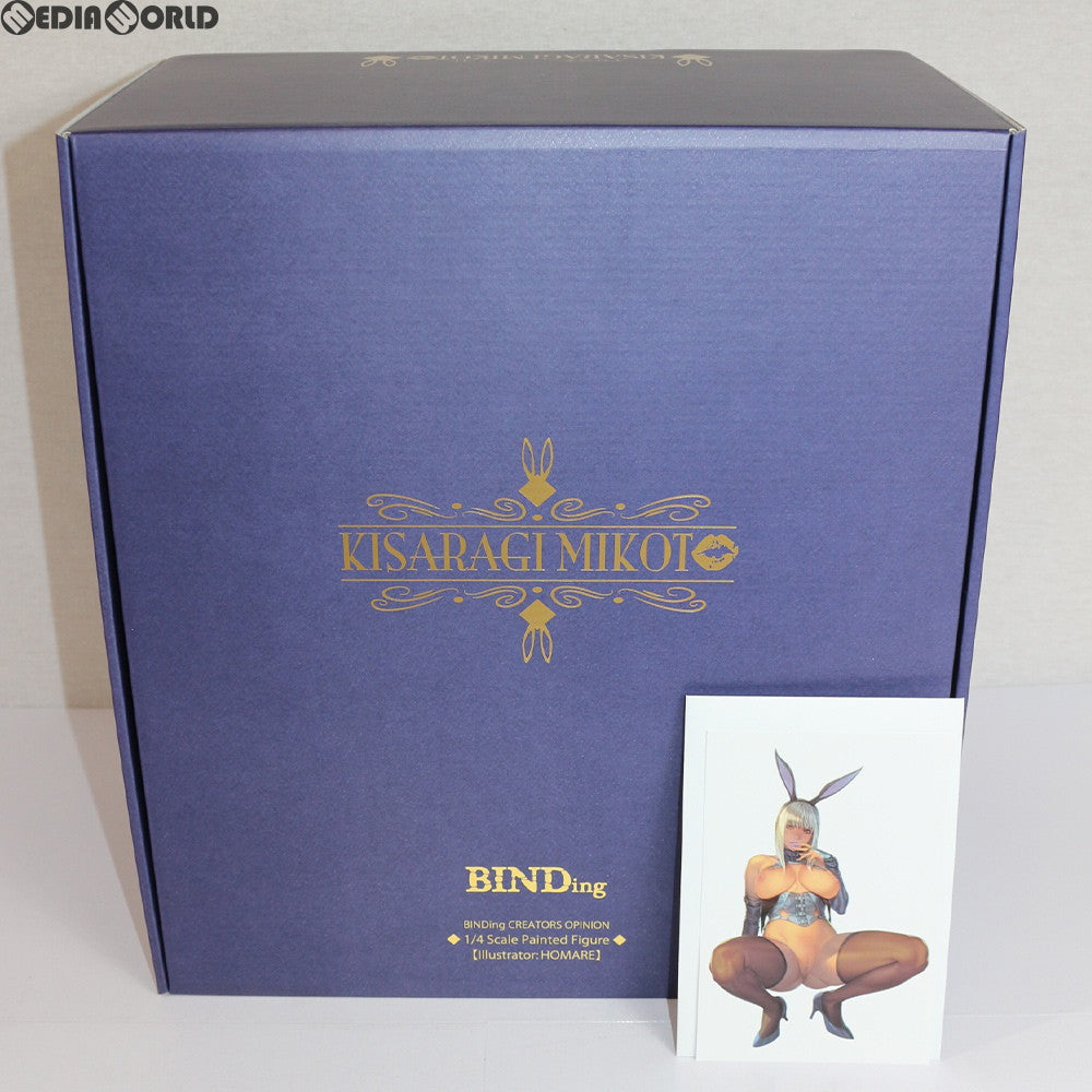 【中古即納】[FIG] ポストカード付属 ネイティブクリエイターズコレクション 如月命(きさらぎみこと) 誉オリジナルキャラクター 1/4 完成品 フィギュア ネイティブ&DMM限定 BINDing(バインディング)/ネイティブ(20180630)