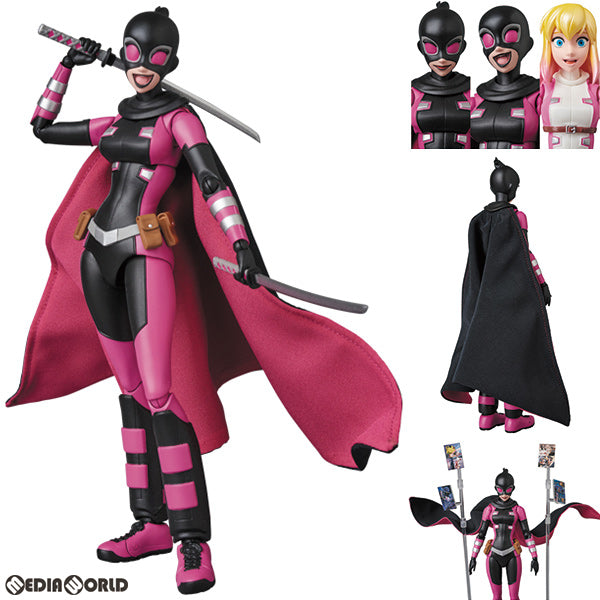 【中古即納】[FIG] マフェックス No.083 MAFEX EVIL GWENPOOL(イヴィル・グウェンプール) MARVEL COMICS(マーベルコミックス) 完成品 可動フィギュア メディコム・トイ(20190704)