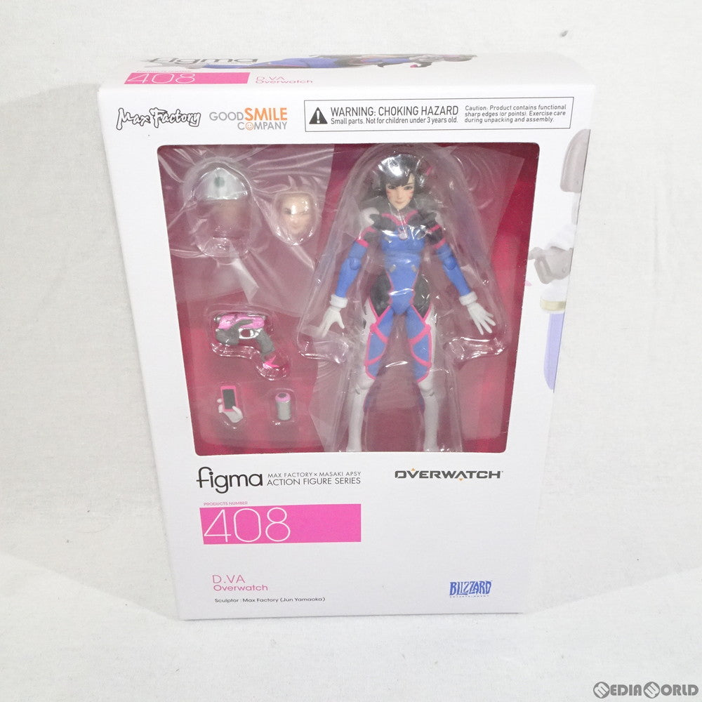 【中古即納】[FIG] figma(フィグマ) 408 D.Va(ディーバ) オーバーウォッチ(Overwatch) 完成品 可動フィギュア グッドスマイルカンパニー(20190731)