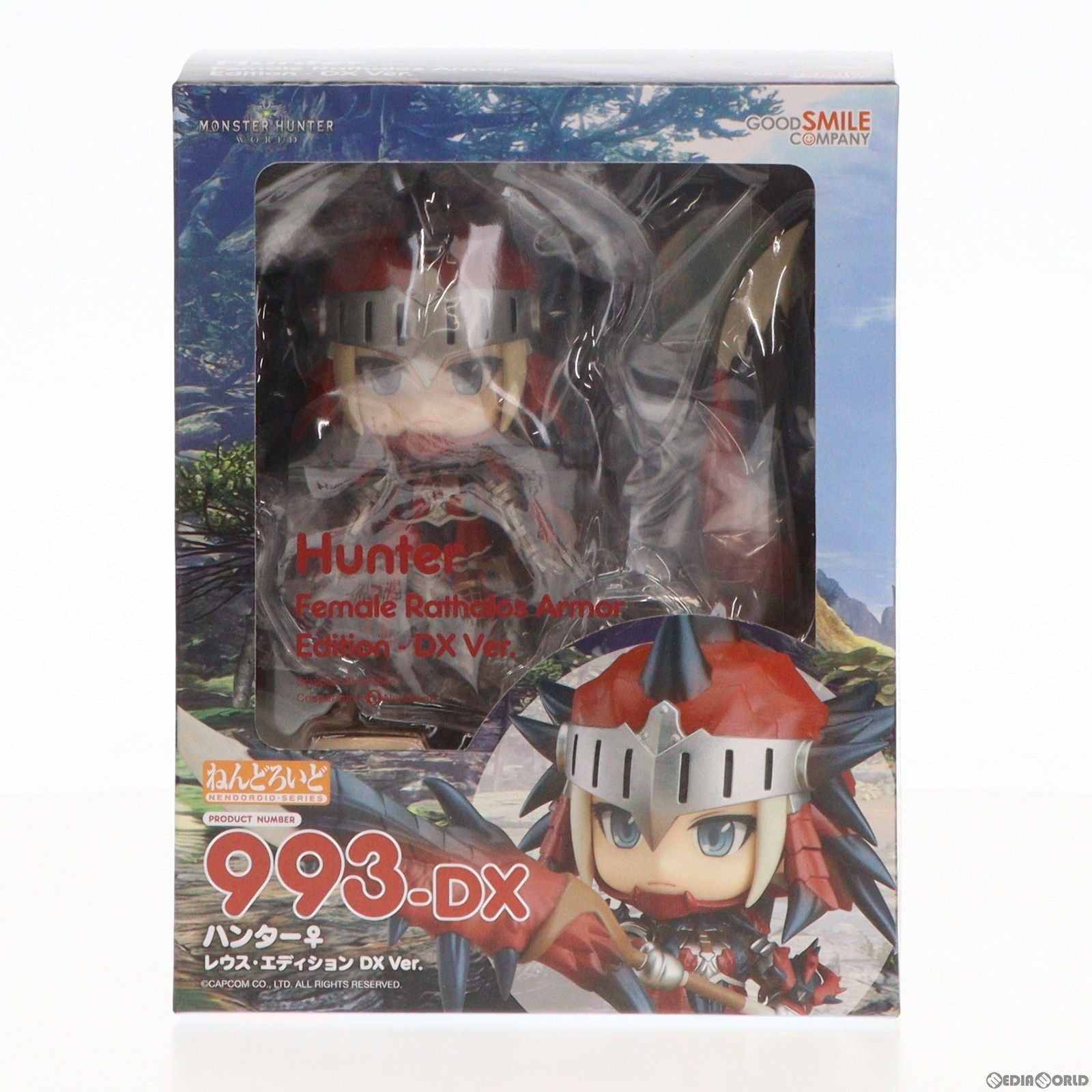 【中古即納】[FIG] ねんどろいど 993-DX ハンター♀ レウス・エディション DX Ver. モンスターハンター:ワールド 完成品 可動フィギュア グッドスマイルカンパニー(20190427)