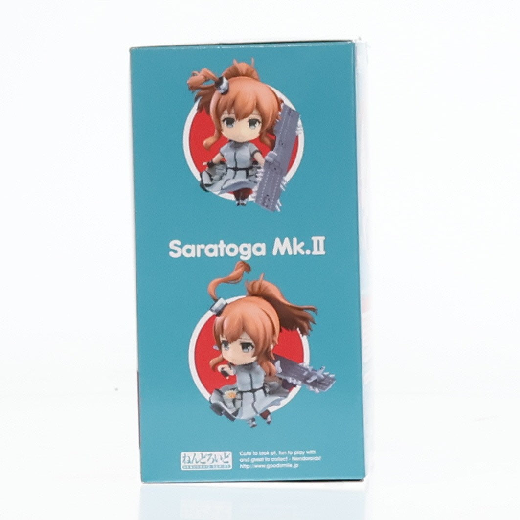 【中古即納】[FIG] ねんどろいど 1002a Saratoga(サラトガ) Mk.II 艦隊これくしょん -艦これ- 完成品 可動フィギュア グッドスマイルカンパニー(20190406)