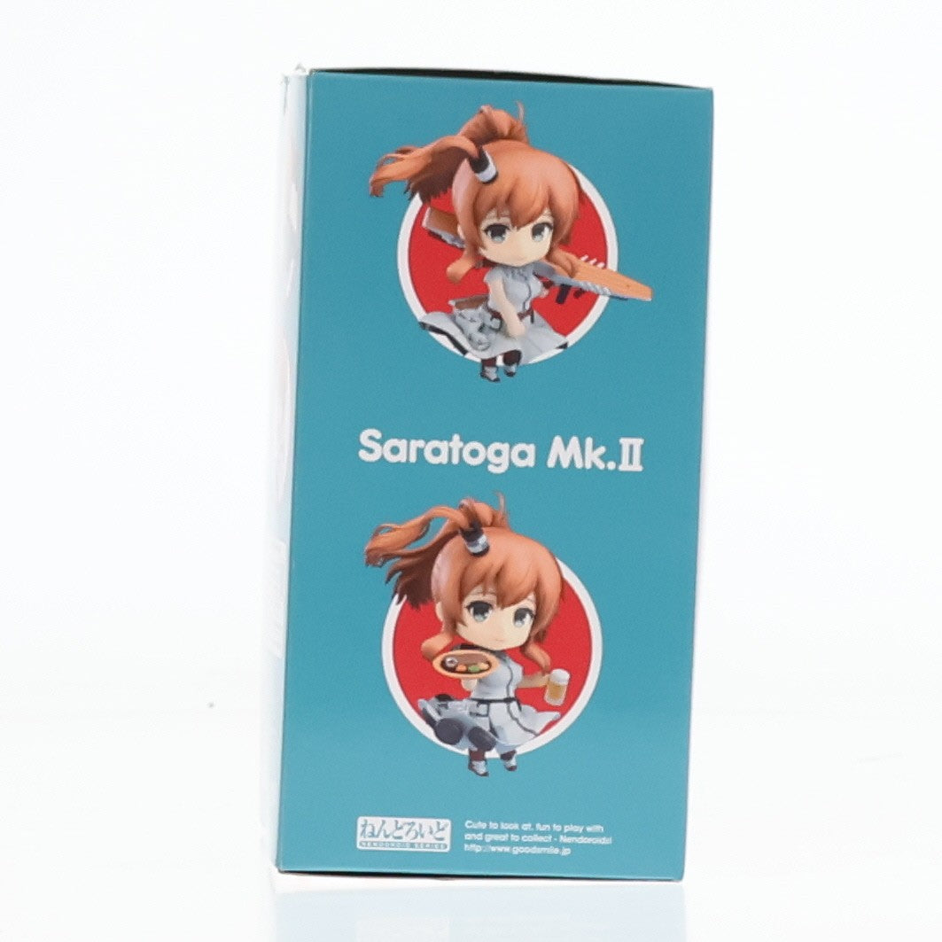 【中古即納】[FIG] ねんどろいど 1002a Saratoga(サラトガ) Mk.II 艦隊これくしょん -艦これ- 完成品 可動フィギュア グッドスマイルカンパニー(20190406)