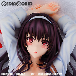 【中古即納】[未開封][FIG] 霞ヶ丘詩羽(かすみがおかうたは) 抱き枕Ver. 冴えない彼女の育てかた 1/7 完成品 フィギュア KADOKAWA(カドカワ) (20190317)