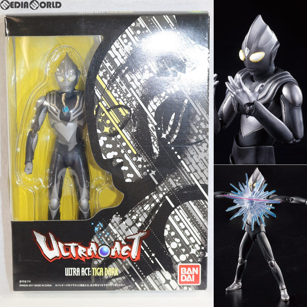 【中古即納】[FIG] ULTRA-ACT(ウルトラアクト) ティガダーク ウルトラマンティガ 完成品 可動フィギュア バンダイ(20110423)