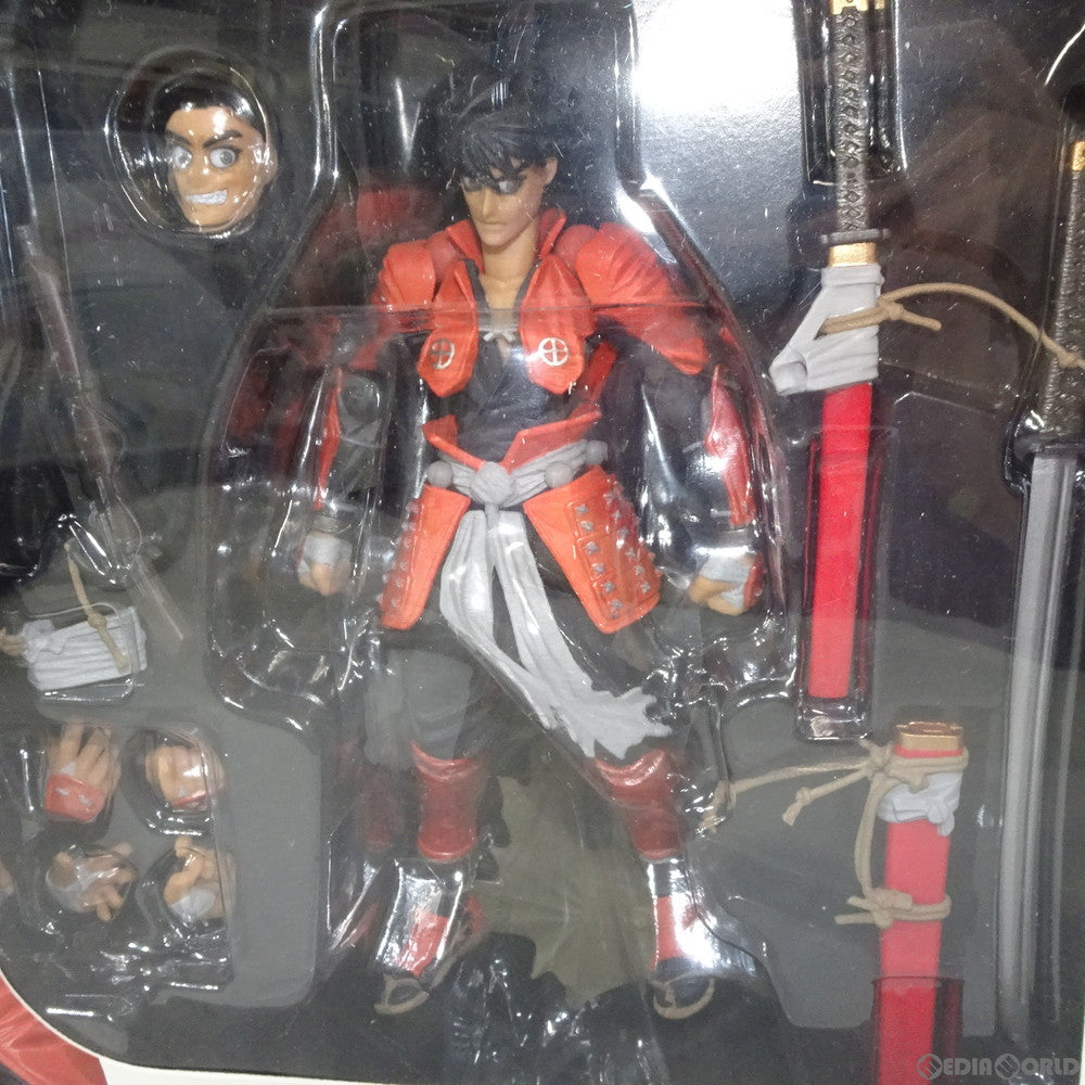 【中古即納】[FIG] リボルテックヤマグチ No.125 島津豊久(しまづとよひさ) ドリフターズ 完成品 可動フィギュア 海洋堂(20121116)