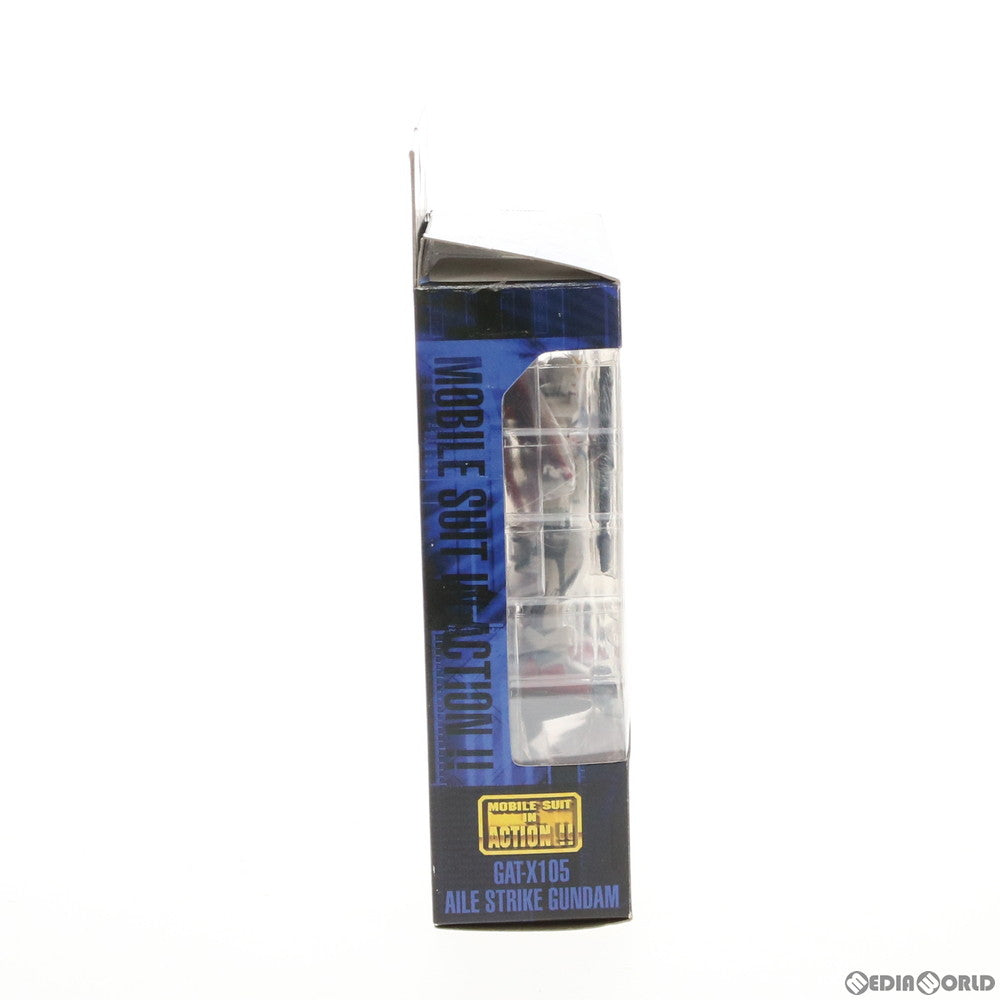 【中古即納】[FIG] MS IN ACTION!!(モビルスーツ・イン・アクション) GAT-X105 エールストライクガンダム 機動戦士ガンダムSEED(シード) 完成品 可動フィギュア バンダイ(20040520)