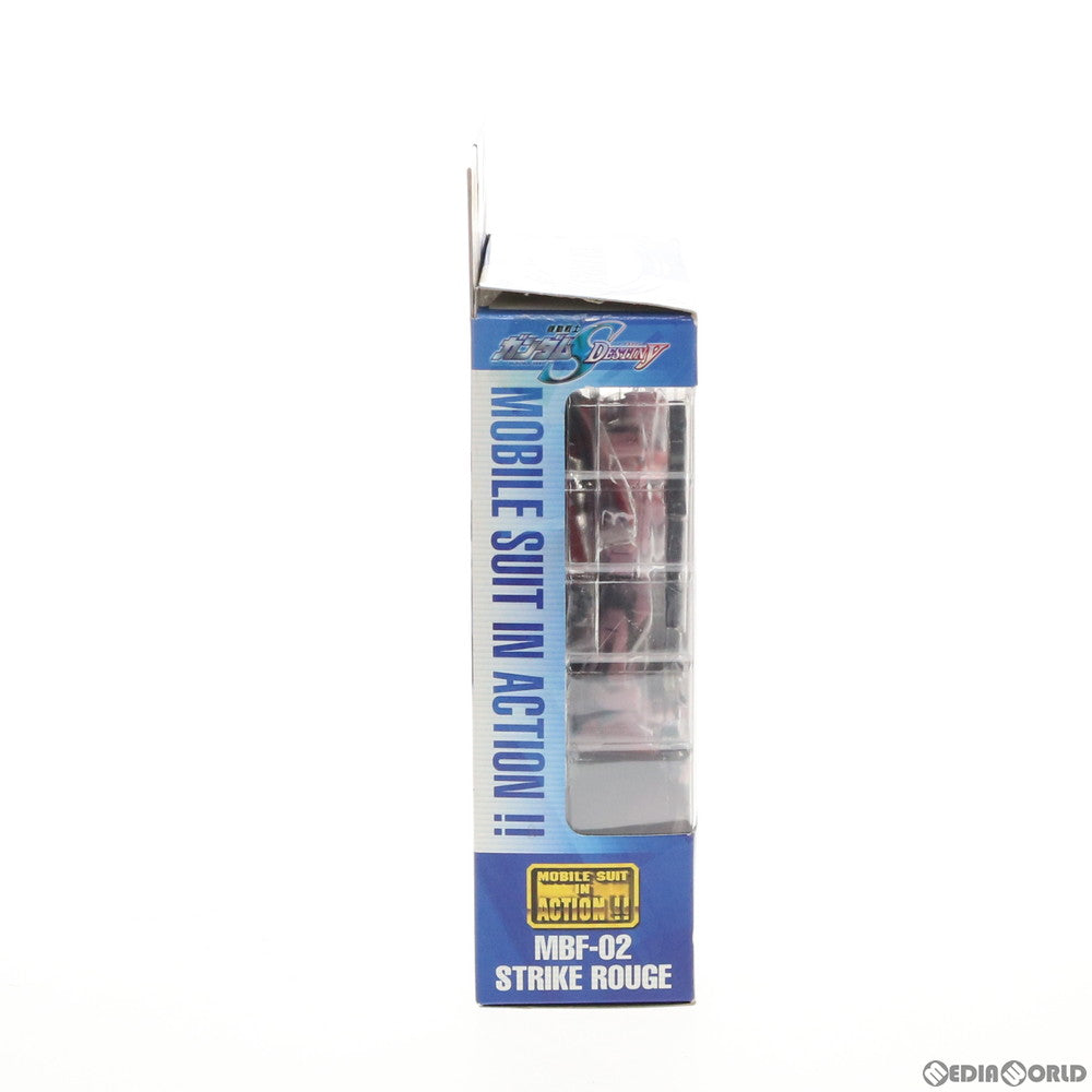 【中古即納】[FIG] MS IN ACTION!!(モビルスーツ・イン・アクション) MBF-02 ストライクルージュ 機動戦士ガンダムSEED DESTINY(シード デスティニー) 完成品 可動フィギュア バンダイ(20050923)