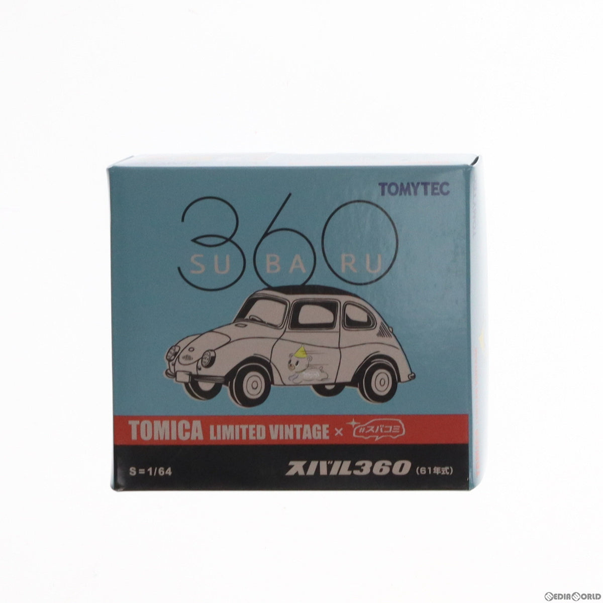 【新品】【お取り寄せ】[MDL] トミカリミテッドヴィンテージ NEO TLV ×#スバコミ スバル360 1/64 完成品 ミニカー TOMYTEC(トミーテック)(20190309)