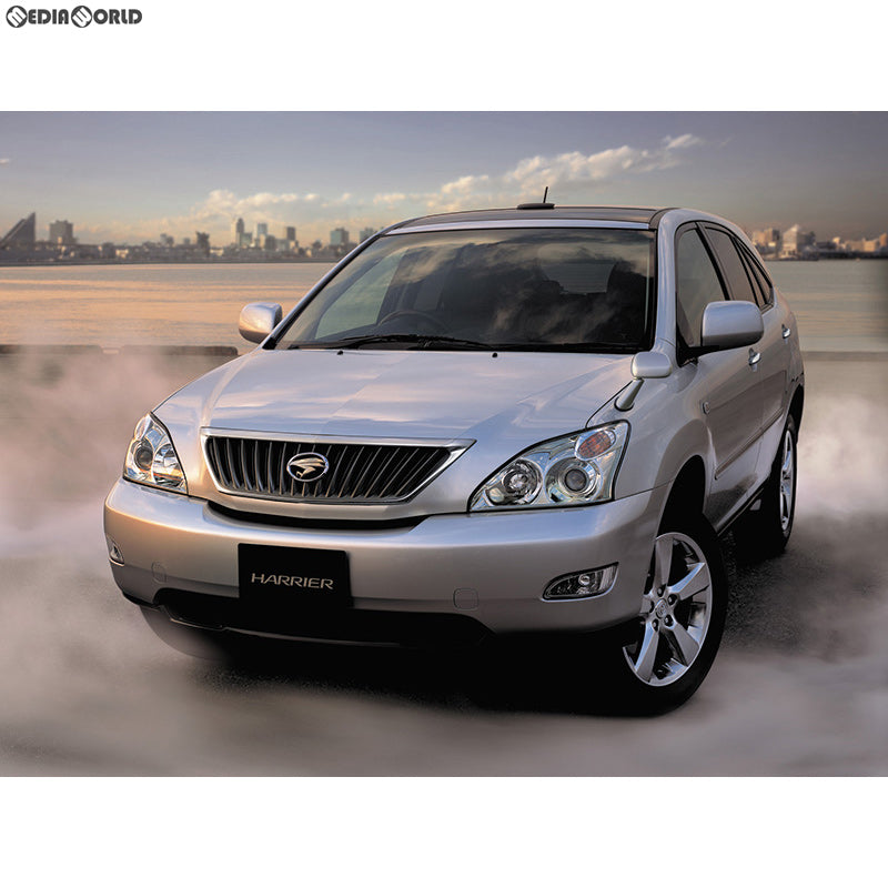 【中古即納】[PTM] ザ・モデルカー No.105 1/24 トヨタ GSU30W ハリアー 350GプレミアムLパッケージ '06 プラモデル アオシマ(20190907)