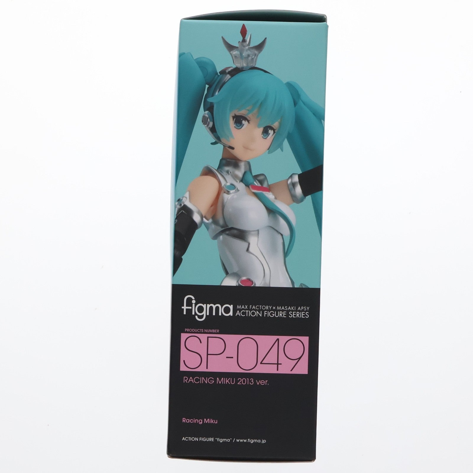 【中古即納】[FIG] figma(フィグマ) SP-049 レーシングミク 2013ver. 初音ミクGTプロジェクト 完成品 可動フィギュア GSR&Studie with TeamUKYO 個人スポンサー特典 グッドスマイルレーシング(20140131)