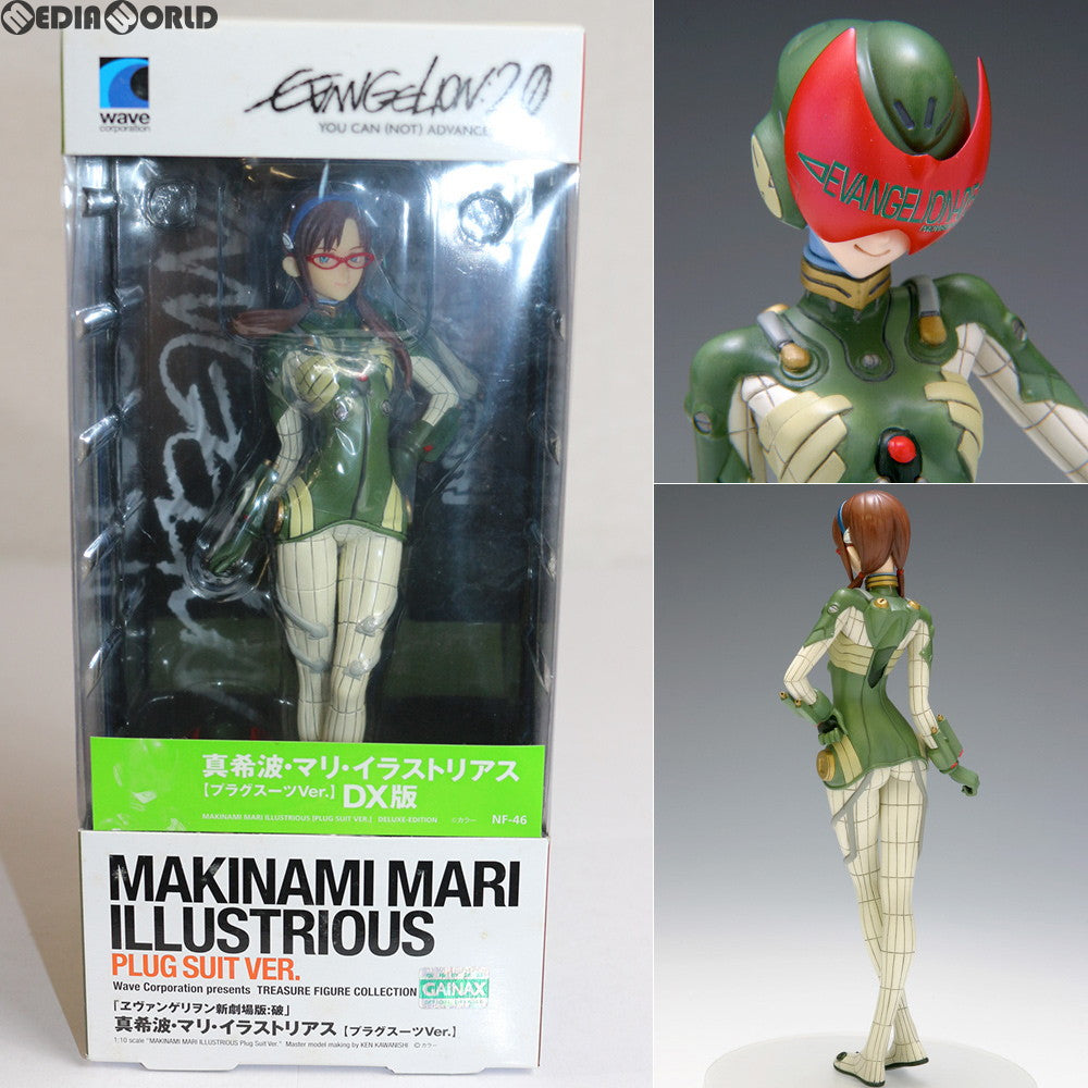 【中古即納】[FIG] トレジャーフィギュアコレクション 真希波・マリ・イラストリアス プラグスーツVer. DX版 ヱヴァンゲリヲン新劇場版:破 1/10 完成品 フィギュア ウェーブ(WAVE)(20091130)