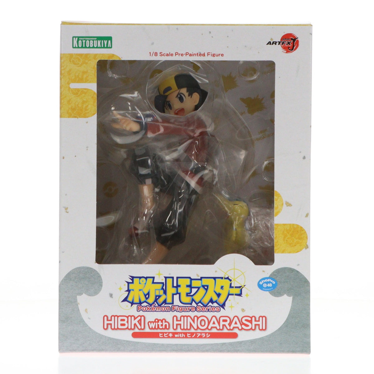 【中古即納】[FIG] ARTFX J ヒビキ with ヒノアラシ ポケットモンスター 1/8 完成品 フィギュア(PP759) コトブキヤ(20190525)