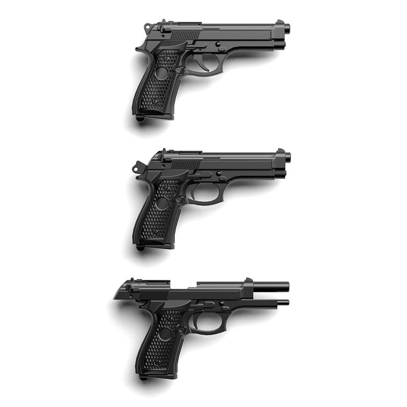 【新品】【お取り寄せ】[PTM] LittleArmory(リトルアーモリー) LA049 1/12 M9&M93Rタイプ プラモデル(291084) TOMYTEC(トミーテック) (20190425)