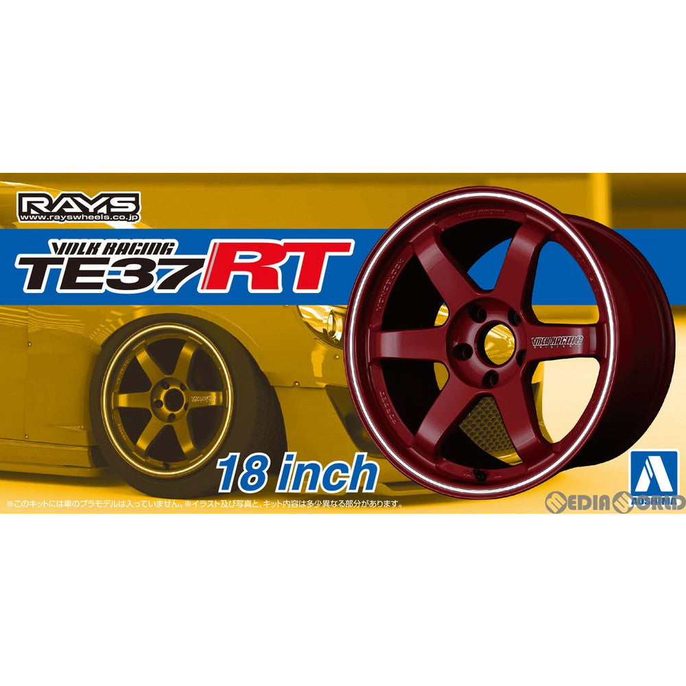 【新品】【お取り寄せ】[PTM] (再々販)ザ・チューンドパーツ No.24 1/24 ボルクレーシング TE37RT 18インチ プラモデル アオシマ(20190214)