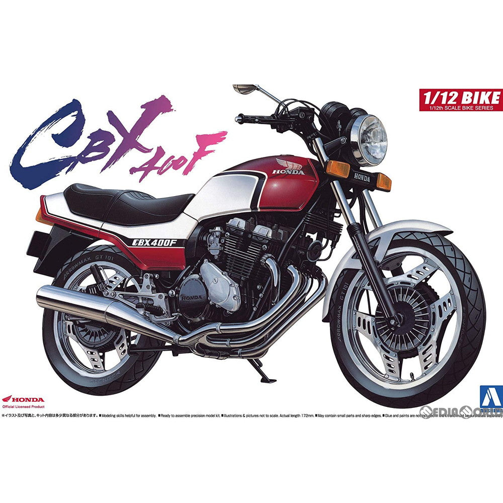 【中古即納】[PTM] (再々販) 1/12 バイク No.3 ホンダ CBX400F プラモデル(041642) アオシマ(20200314)