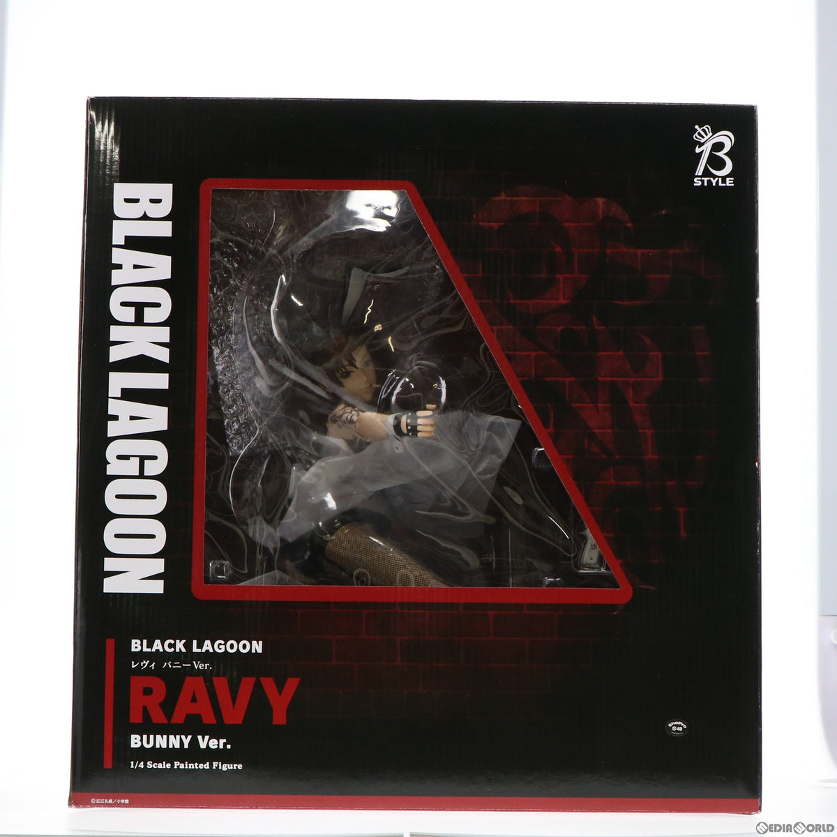 【中古即納】[FIG] B-style レヴィ バニーVer. BLACK LAGOON(ブラックラグーン) 1/4 完成品 フィギュア FREEing(フリーイング)(20191129)