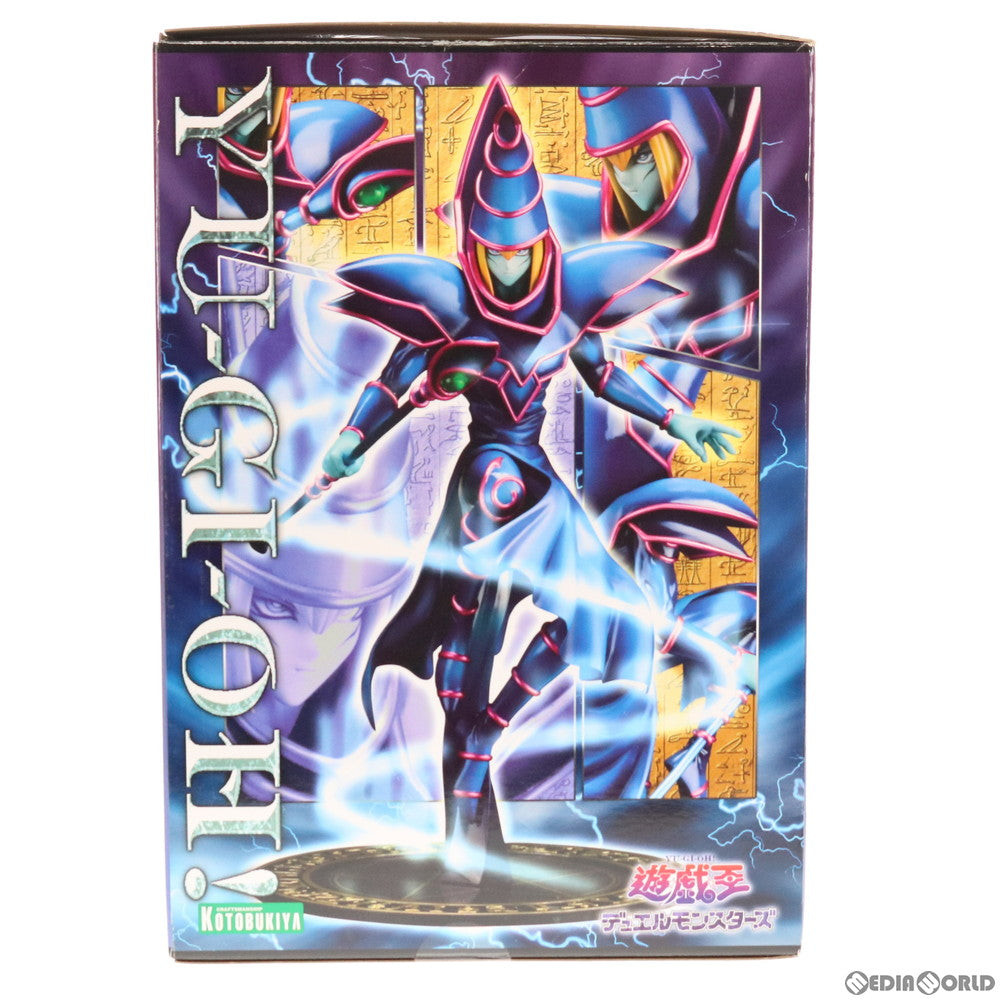 【中古即納】[FIG] 初回生産限定特典付属 ARTFX J ブラック・マジシャン 遊☆戯☆王 デュエルモンスターズ 1/7 完成品 フィギュア(PP467) コトブキヤ(20130112)