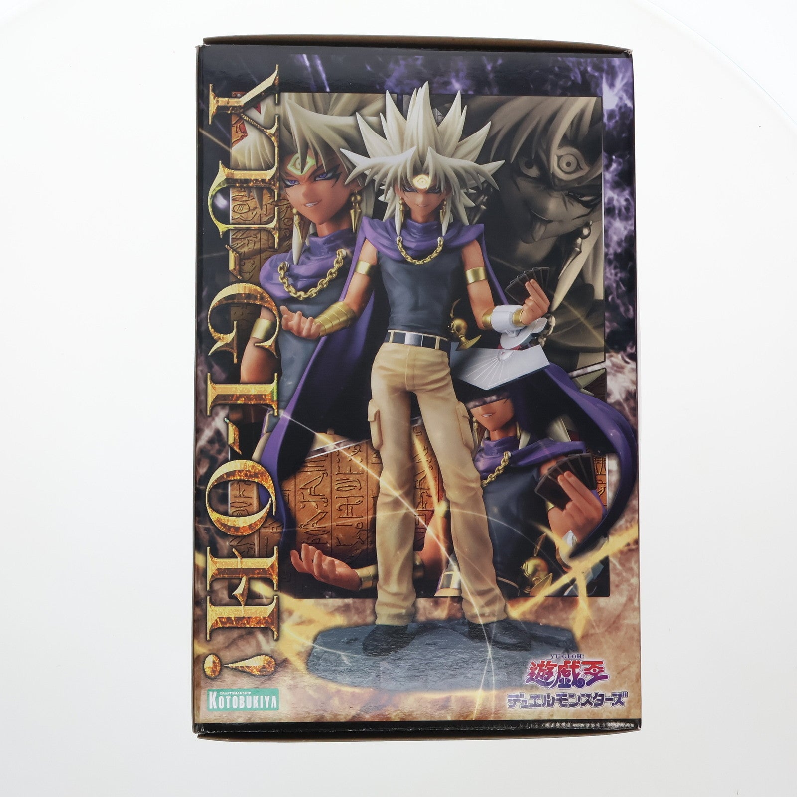 【中古即納】[FIG] 初回生産限定特典付属 ARTFX J 闇マリク 遊☆戯☆王 デュエルモンスターズ 1/7 完成品フィギュア(PP537) コトブキヤ(20131225)